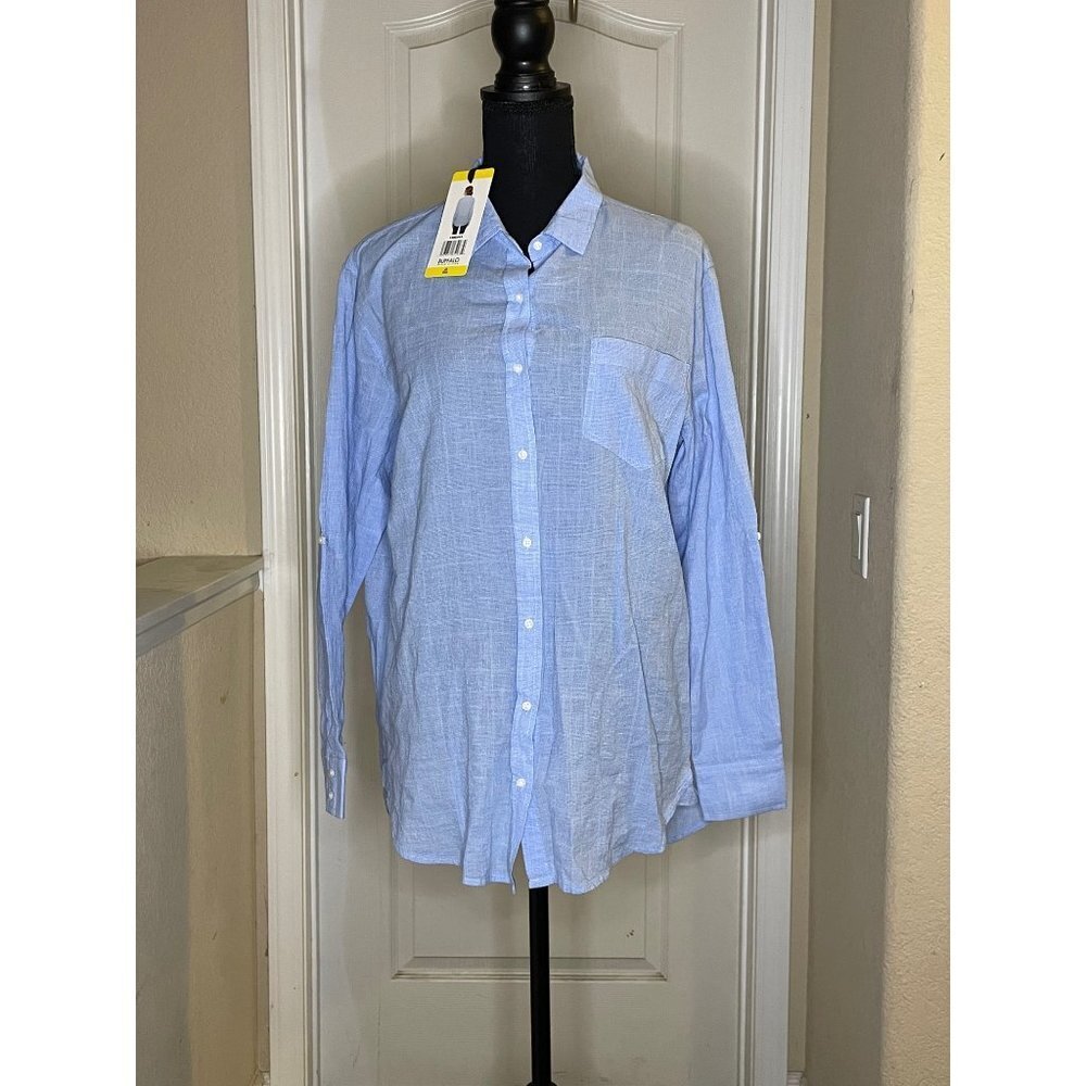 Buffalo David Bitton Ladies' Long Sleeve Button Down Top